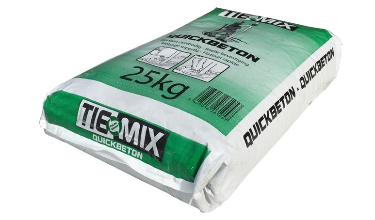 Tiemix Quickbeton in PE zak (25 kg/zak)