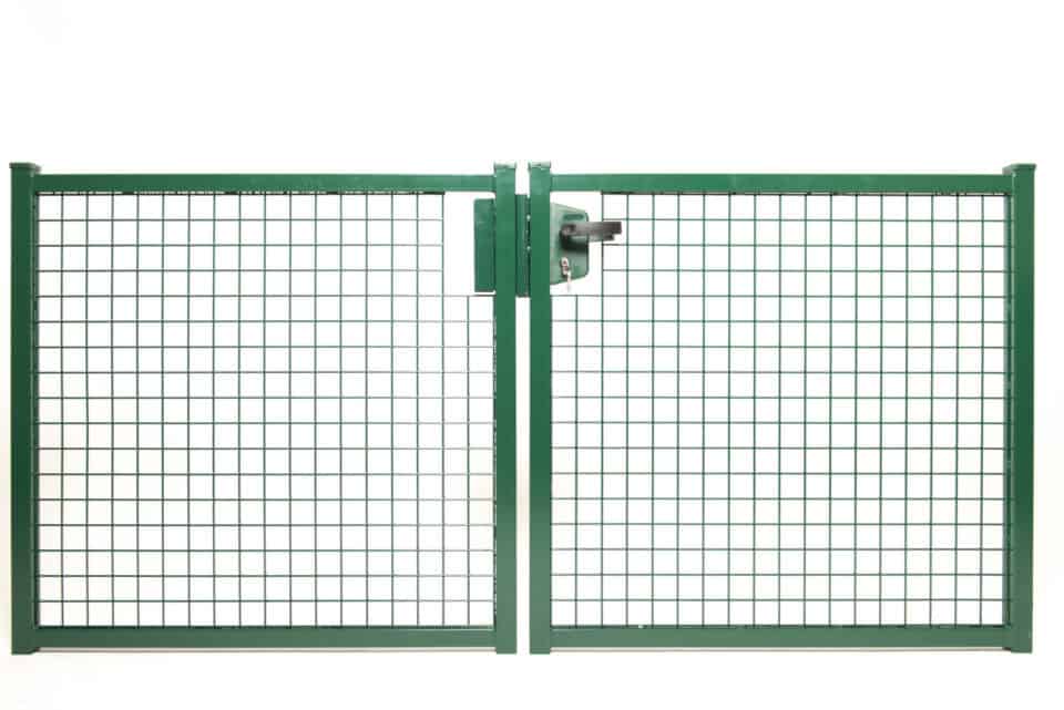 Dubbele tuinpoort Br. 300cm x H. 100cm