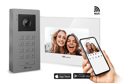 Facila neXt K2271W videofoon met codeklavier