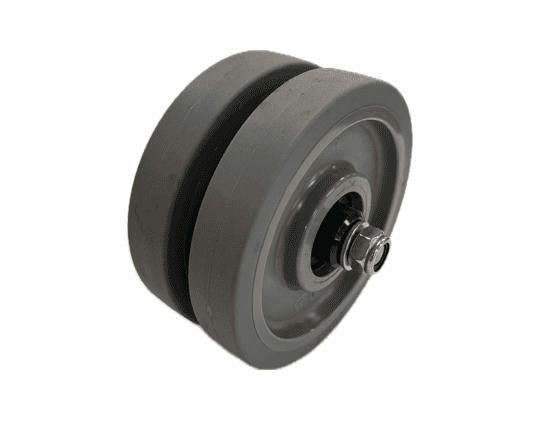 Drukwielset universeel diam. 140x26mm met lager polyamide