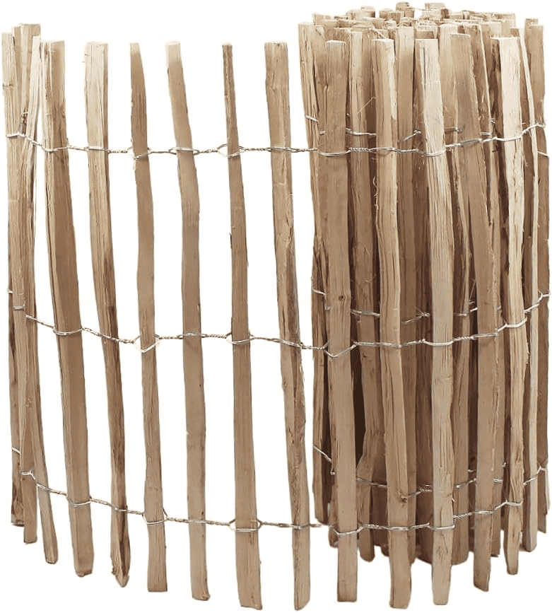 Kastanjehekwerk H100cm Tussenafstand 4cm (5m/rol)