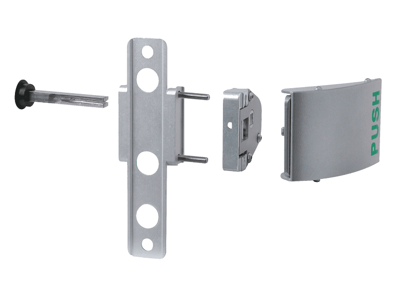 Locinox Push krukset in aluminium - 3006PUSH
