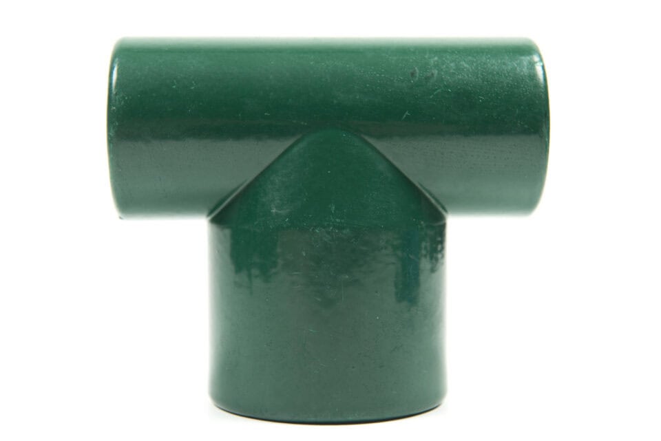T - doorvoerkop ALU diam. 42/60/42mm