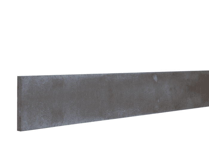 Betonplaat L. 180 x H. 40 cm - dikte 3,2cm (ANTRACIET)