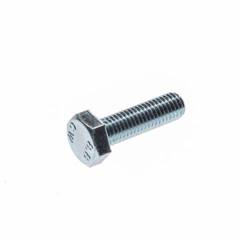 Zeskanttapbout M10 x 30mm verzinkt - DIN933 (volle draad)