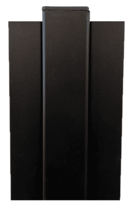 Vierkante Tussenpaal 60/60/2,0mm x L. 300cm + 2x U-profiel