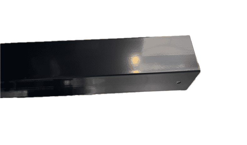 Vierkante paal 80/80/2,00mm x L. 280cm