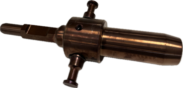 Slagkop diam. 60mm voor elektrische palenklopper uit 1 geheel, gehard