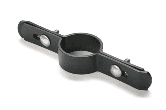 Langlipbeugel diam. 60mm set met bouten & moeren voor dubbelstaafmat panelen