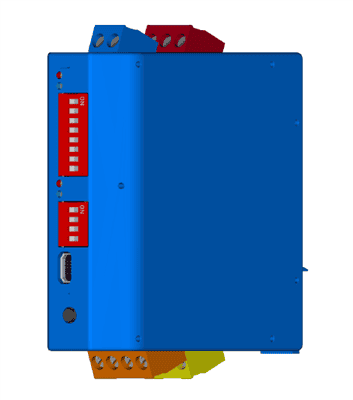 Voertuigdetector VEK MNH1-A / 1 kanaal 24V DIN-Rail