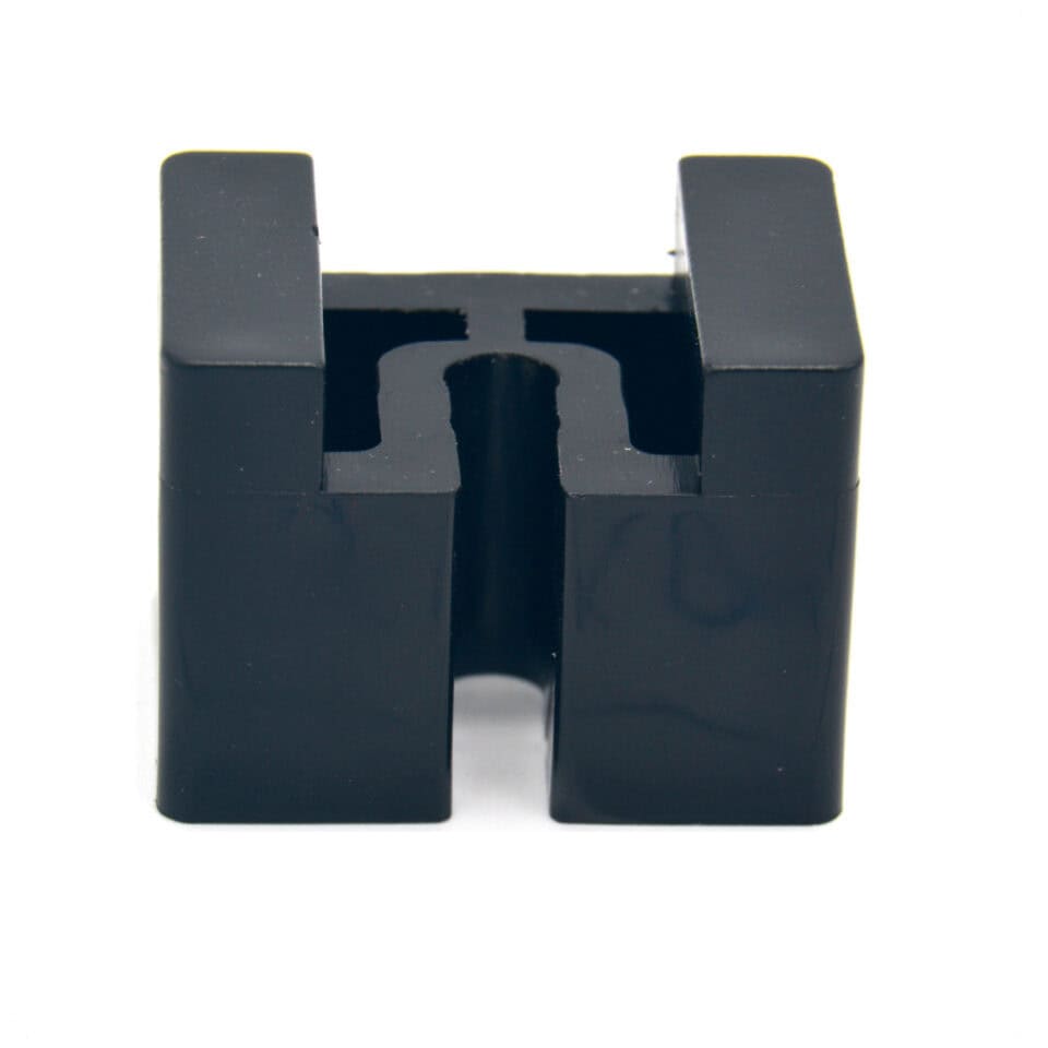 Opvulblokje diam. 6mm voor staalmatten type 8/6/8mm in U-profiel 45/40/45m ZWART