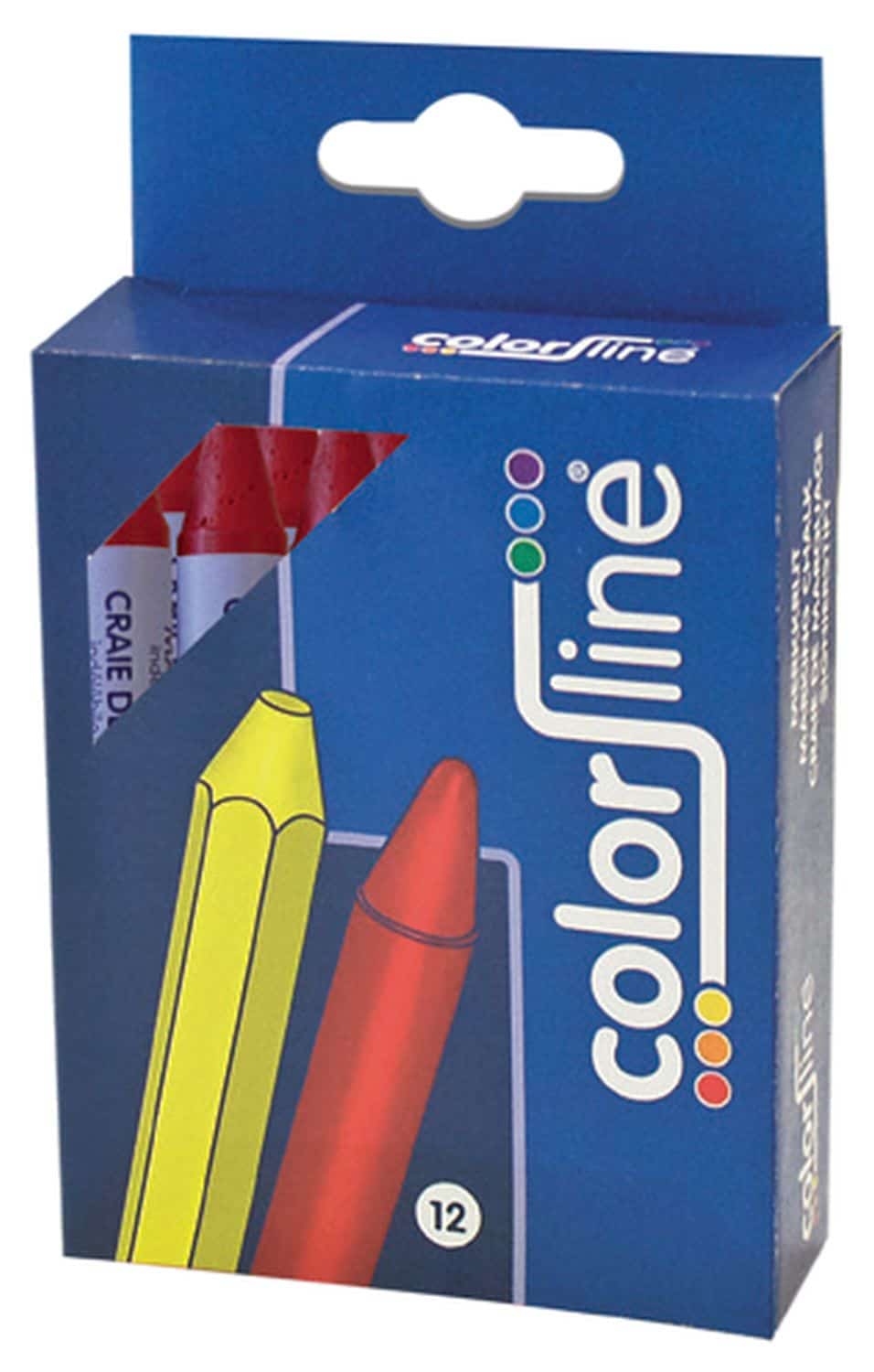 Merkkrijt Colorline CL 5111 rond (WIT)