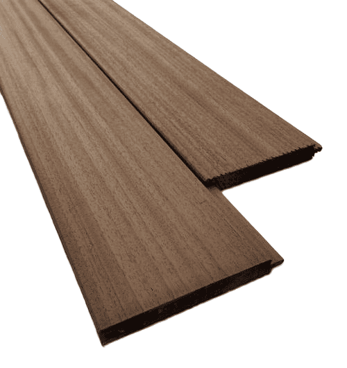 Ayous Thermowood plank tand/groef H.130mm x d. 26mm x Lengte 180cm