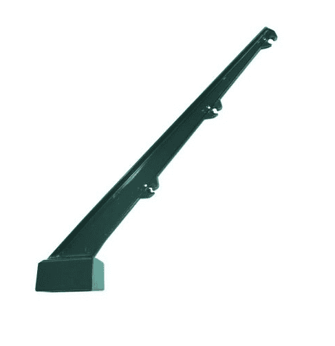 Puntdraadkop 3-draads schuin 45° ALU voor koker 60/60mm