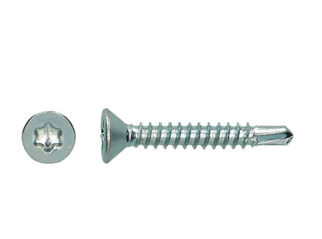 Zelfborende schroef M4,8 x 38mm TORX-STZN met verzonken kop