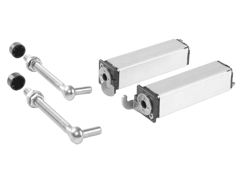 Veerscharnier voor tuinpoorten - 130mm (set)