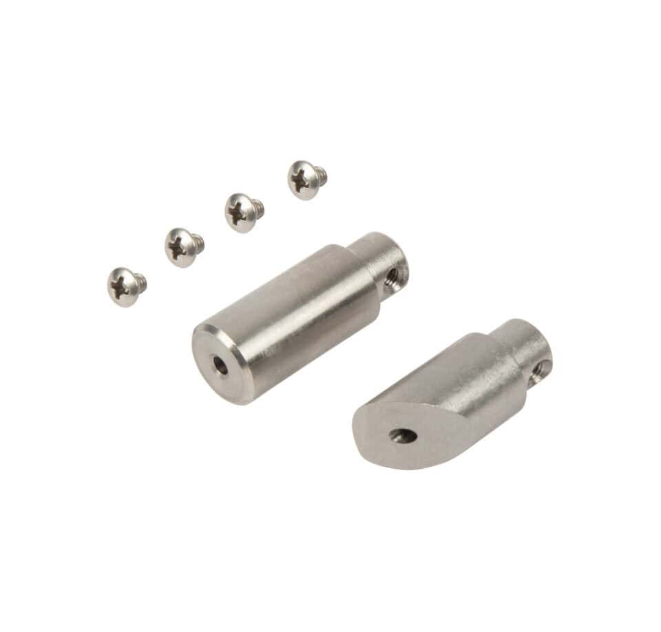 Aparte pen top voor extra verstelbaarheid - voor vierkante profielen (40 mm)