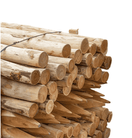 Houten palen