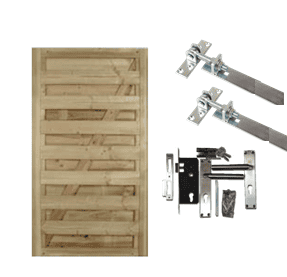Houten poorten